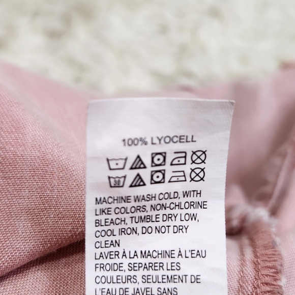 LUCKY BRAND Washed Shirt In Old Rose Pink Sz Small STYLE 7W44283 100% Lyocell - Picture 10 of 13
